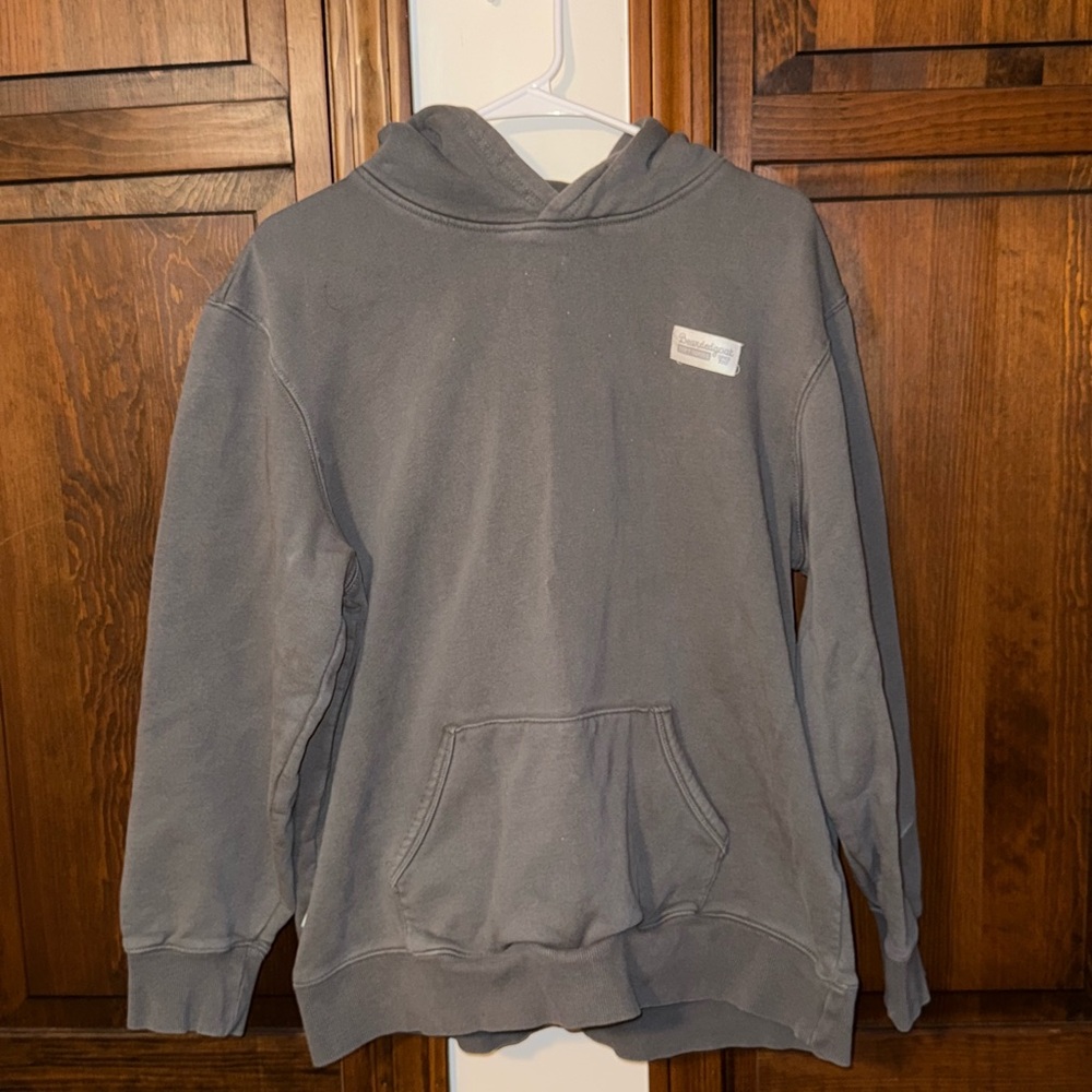 Men's Gray Hoodie Sweater